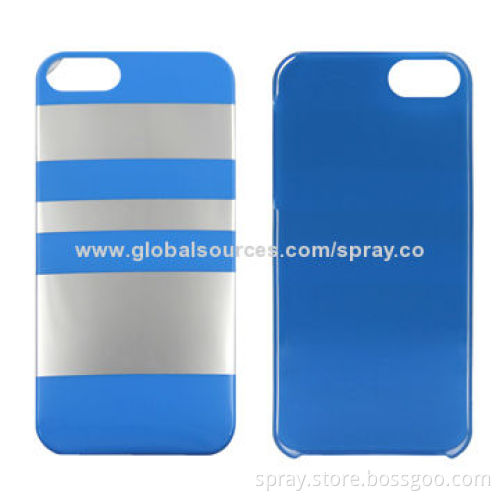 Chrome Finish PC IMD Case Cover for iPhone 5S, Lightweight